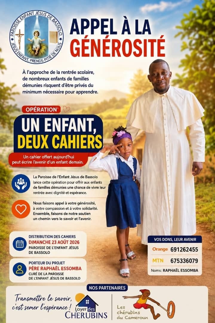 Opération « Un enfant, deux cahiers »