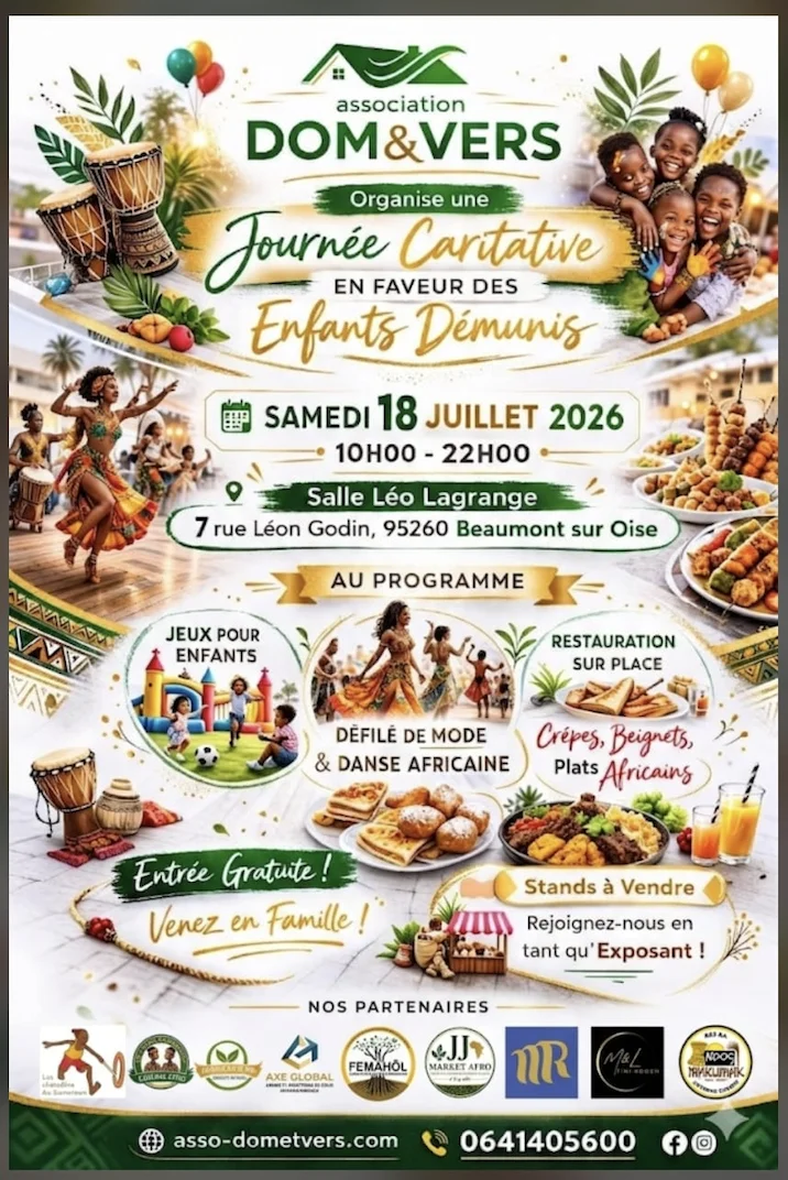 Journée Caritative en faveur des Enfants Diminués — 18 juillet 2026